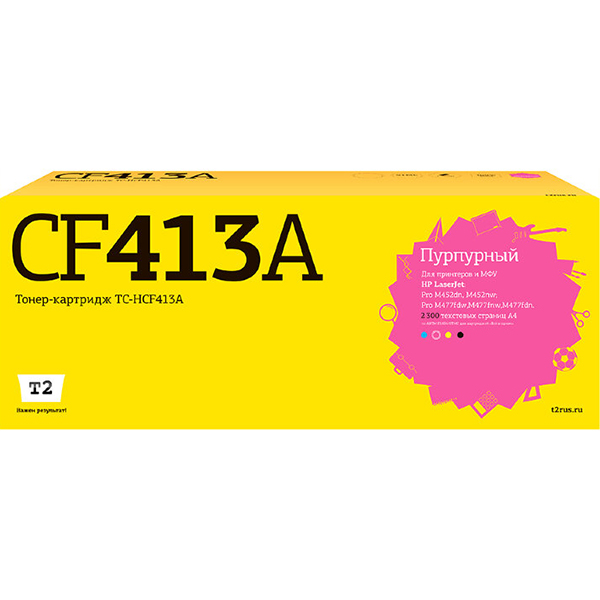 Картридж для лазерного принтера T2 TC-HCF413A/HP 410A фото