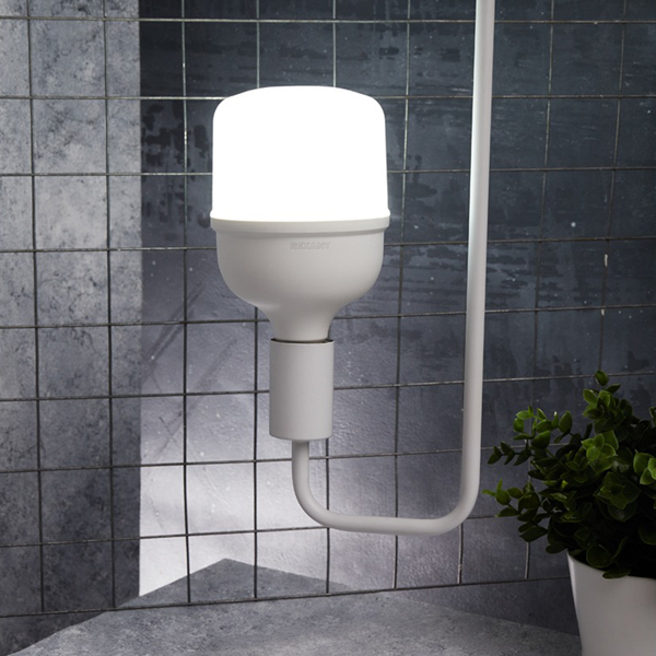 Лампа Rexant 50 Вт E27 с переходником на E40 4750 лм 6500 K