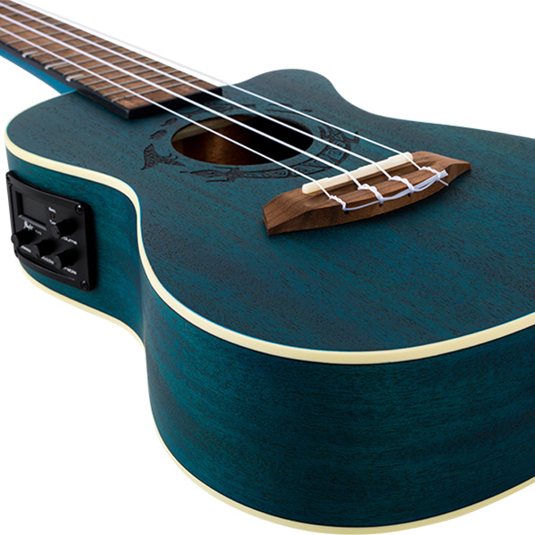 Укулеле FLIGHT DUC380 CEQ Topaz