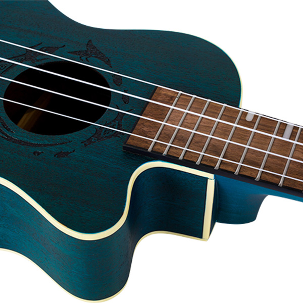 Укулеле FLIGHT DUC380 CEQ Topaz