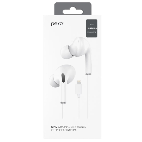 Наушники-вкладыши Pero EP10WH