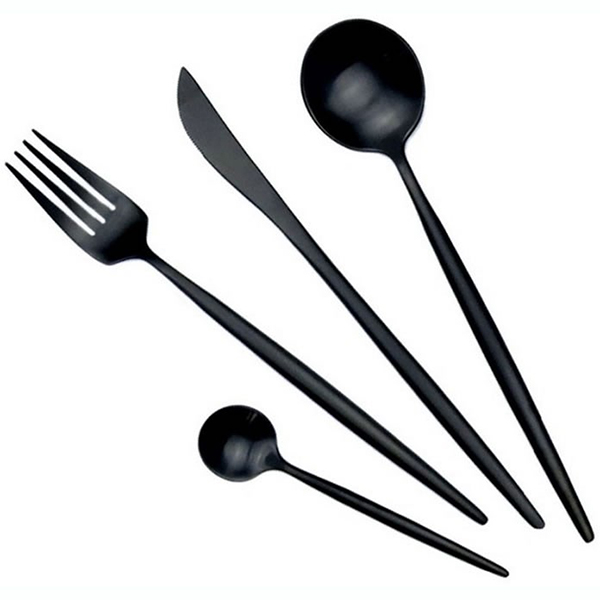 Набор столовых приборов Xiaomi Maison Maxx Modern Flatware Set Black