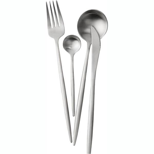 Набор столовых приборов Xiaomi Maison Maxx Modern Flatware Set серебристый