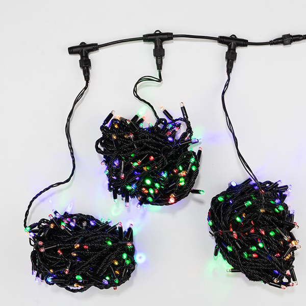 Гирлянда светодиодная NEON-NIGHT LED ClipLight 24V, 3 нити по 20м, RGB