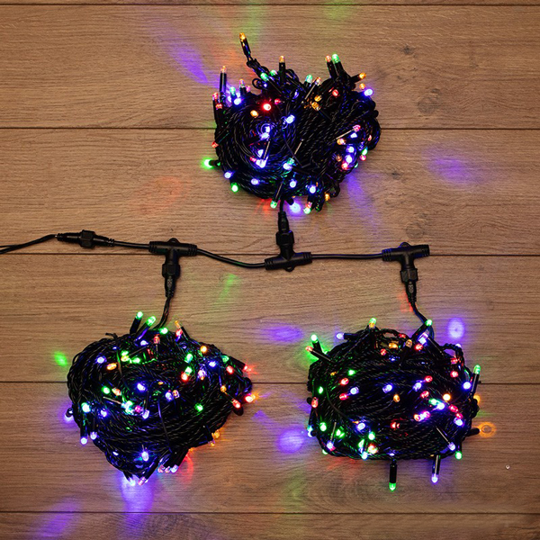 Гирлянда светодиодная NEON-NIGHT LED ClipLight 24V, 3 нити по 20м, RGB