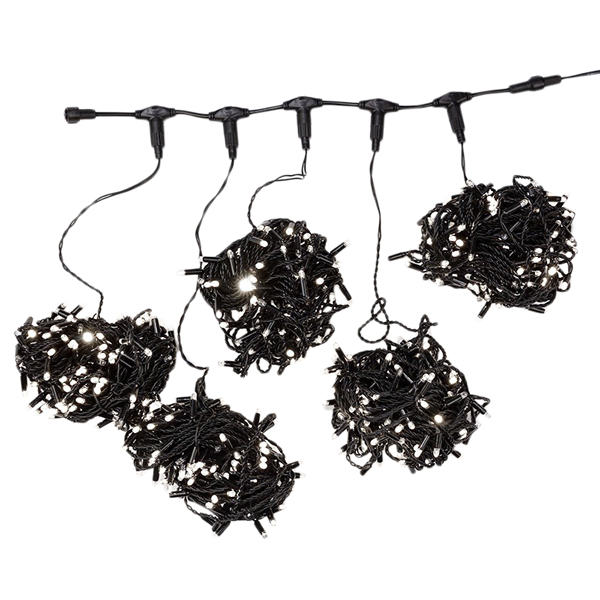 Гирлянда светодиодная NEON-NIGHT LED ClipLight 24V, 5 нитей по 20м, Белый (323-605)