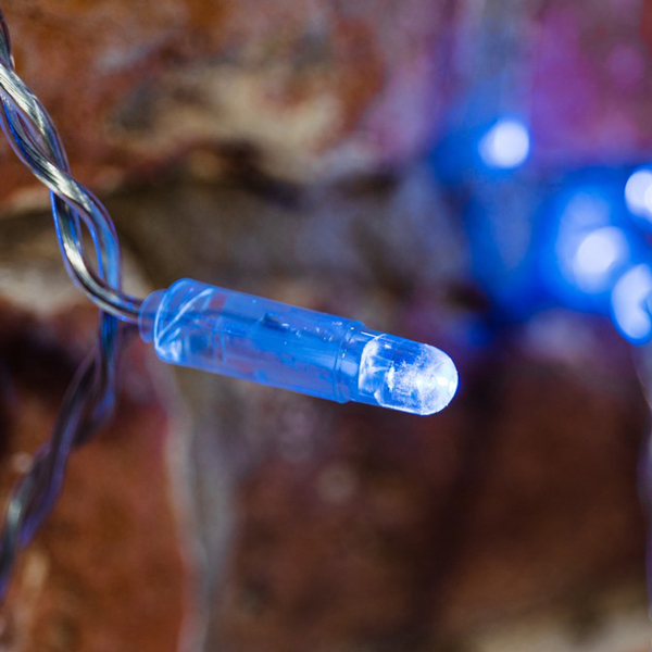 Гирлянда светодиодная NEON-NIGHT Светодиодный Дождь 2x0,8м, Синий