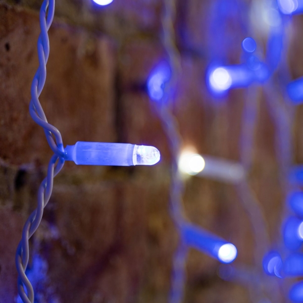 Гирлянда светодиодная NEON-NIGHT Светодиодный Дождь 2х1,5м, Мерцание, Синий