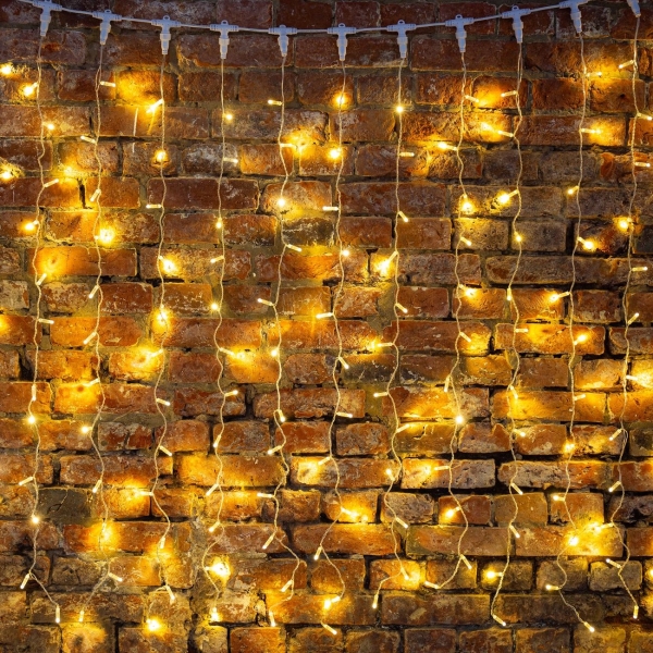 Гирлянда светодиодная NEON-NIGHT Светодиодный Дождь 2х1,5м, Теплый Белый (235-316)