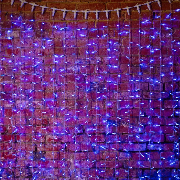 Гирлянда светодиодная NEON-NIGHT Светодиодный Дождь 2х3м, Синий