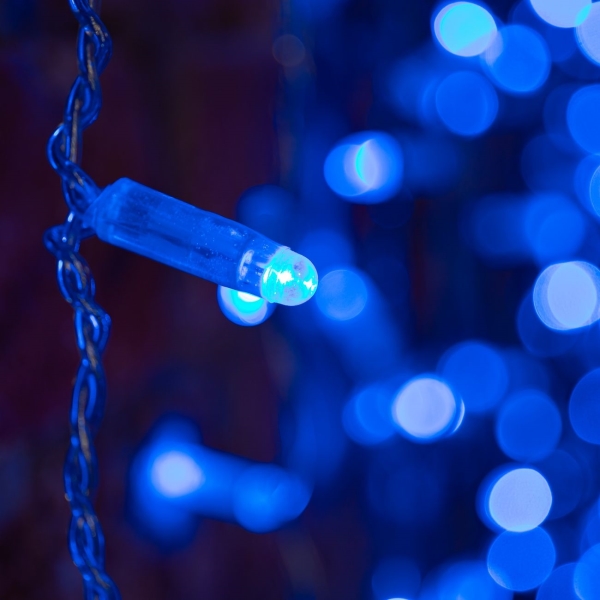 Гирлянда светодиодная NEON-NIGHT Светодиодный Дождь 2х3м, Синий