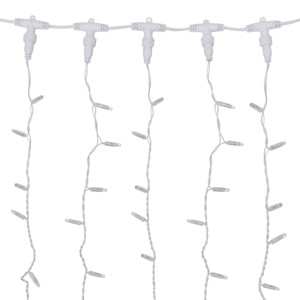 Гирлянда светодиодная NEON-NIGHT Светодиодный Дождь 2х6м, Теплый Белый