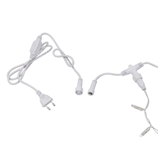 Гирлянда светодиодная NEON-NIGHT Светодиодный Дождь 2х6м, Теплый Белый