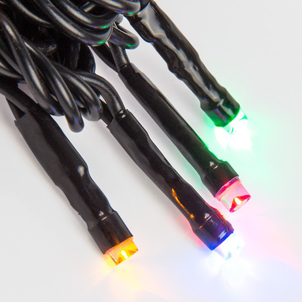 Гирлянда светодиодная NEON-NIGHT Твинкл Лайт 20м, черный ПВХ, 200 LED