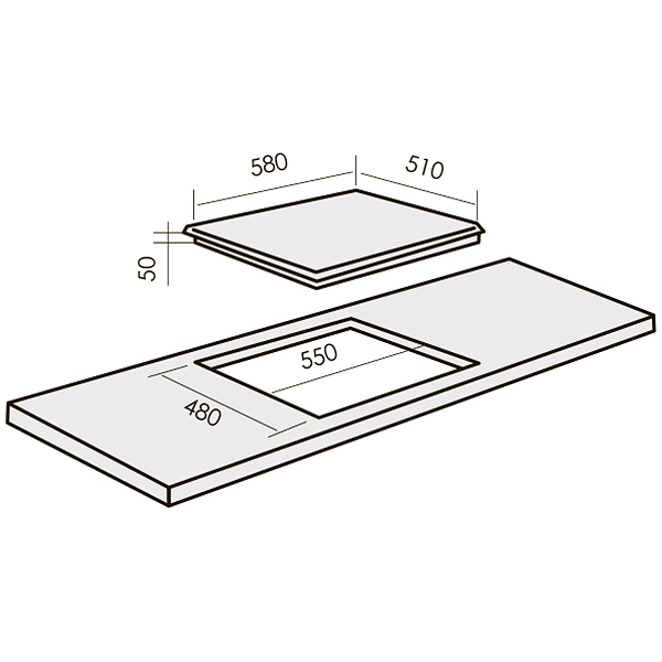 Встраиваемая электрическая панель MBS PE-604