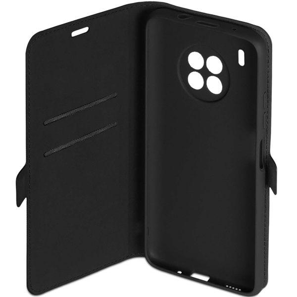 Чехол DF С флипом для Huawei Nova 8i/ Honor 50 Lite (black)