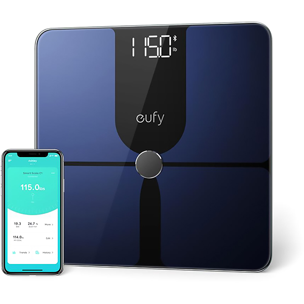 Весы напольные Anker Eufy Smart Scale P1 черный
