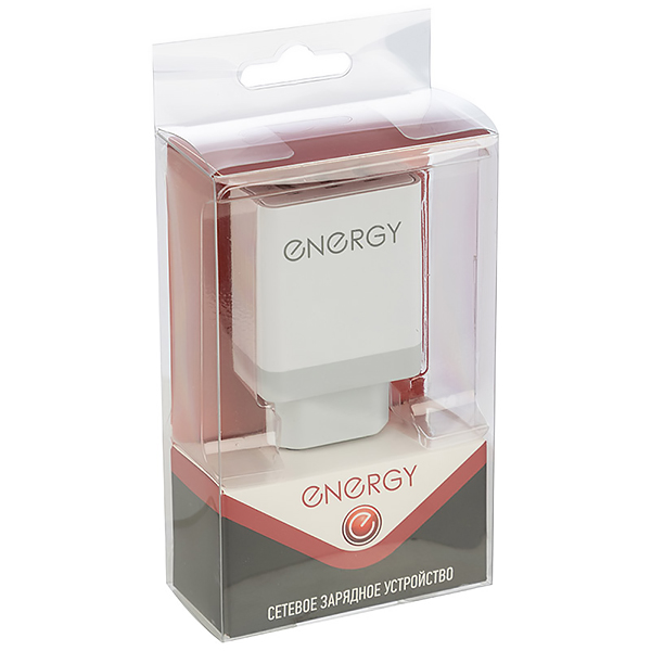 Зарядное устройство для аккумулятора Energy ET-24, 3 USB, Q3.0 White (100294)