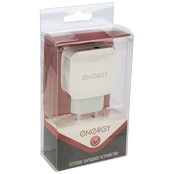 Зарядное устройство для аккумулятора Energy ЕТ-15, Q3.0 White (100300)