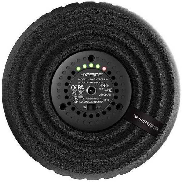 Вибрационный массажный ролик Hyperice Vyper Black One Size (31000 001-00)
