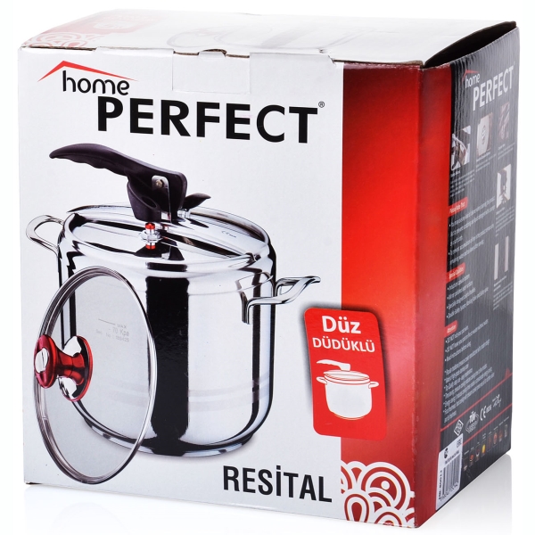 Скороварка Home Perfect 12л, нерж/сталь ТУРЦИЯ х4х1 (80016)