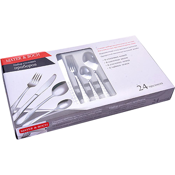 Набор столовых приборов Mayer&Boch 24пр МВ х12 (30343)