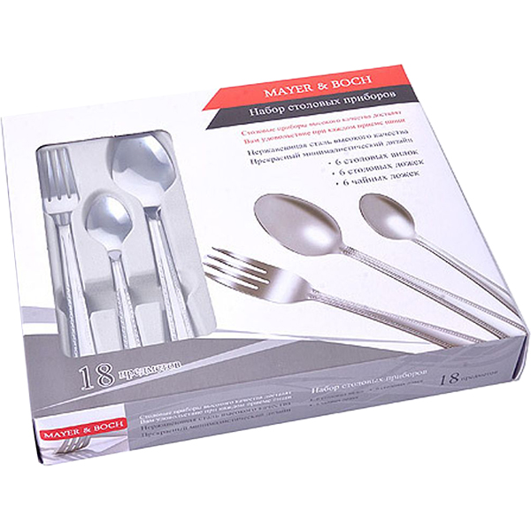 Набор столовых приборов Mayer&Boch 18пр.MB х12 (30404)