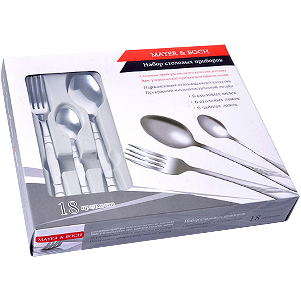 Набор столовых приборов Mayer&Boch 18пр. MB х12 (30406)
