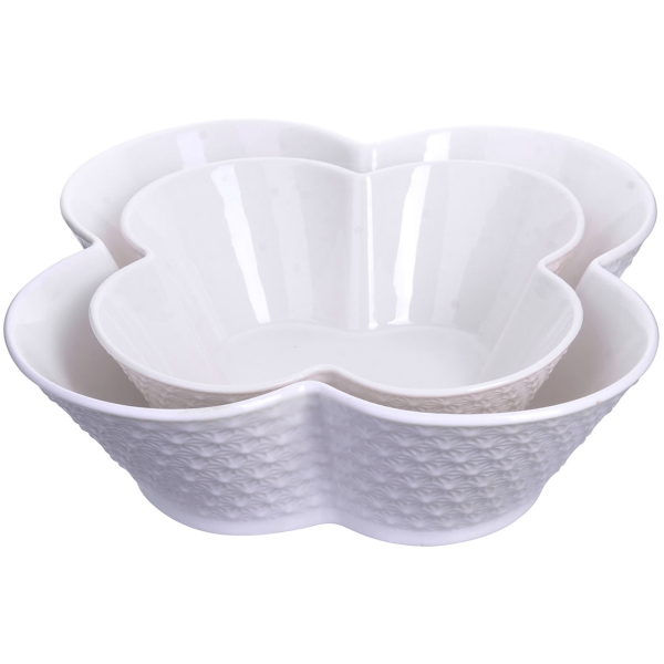 Салатник Loraine Блюдо сервировочное 2 предмета LR х12 (28943)