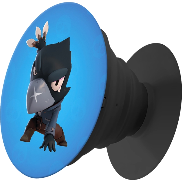 Кольцо-держатель для телефона (попсокет) Krutoff Ворон (91084) фото