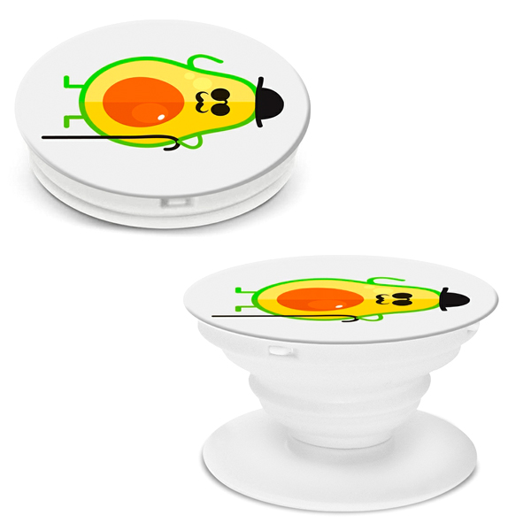 Кольцо-держатель для телефона (попсокет) Krutoff Авокадо деловой (91102)