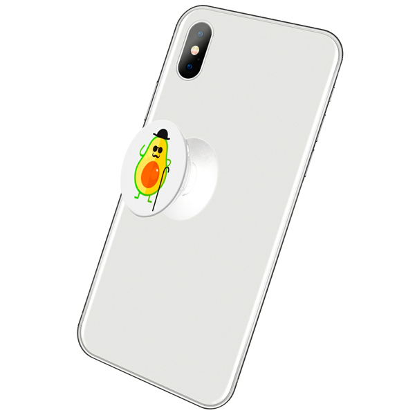 Кольцо-держатель для телефона (попсокет) Krutoff Авокадо деловой (91102)