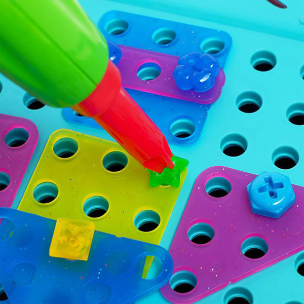 Конструктор детский ZABIAKA Конструктики, 200 деталей