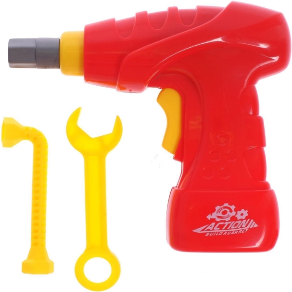 Конструктор детский ZABIAKA Пуговки и шестеренки, 3 в 1