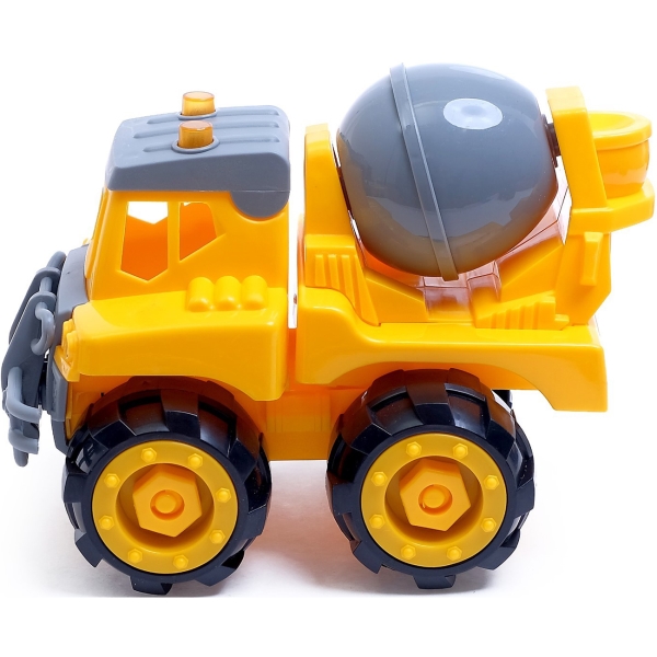 Конструктор детский ZABIAKA Бетономешалка, 22 детали