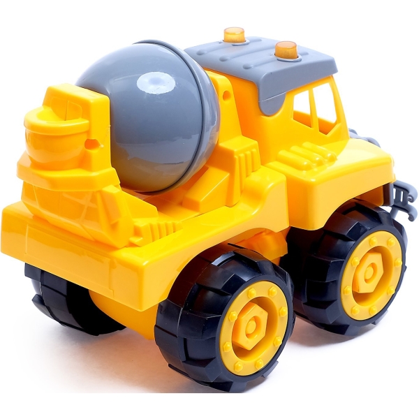 Конструктор детский ZABIAKA Бетономешалка, 22 детали
