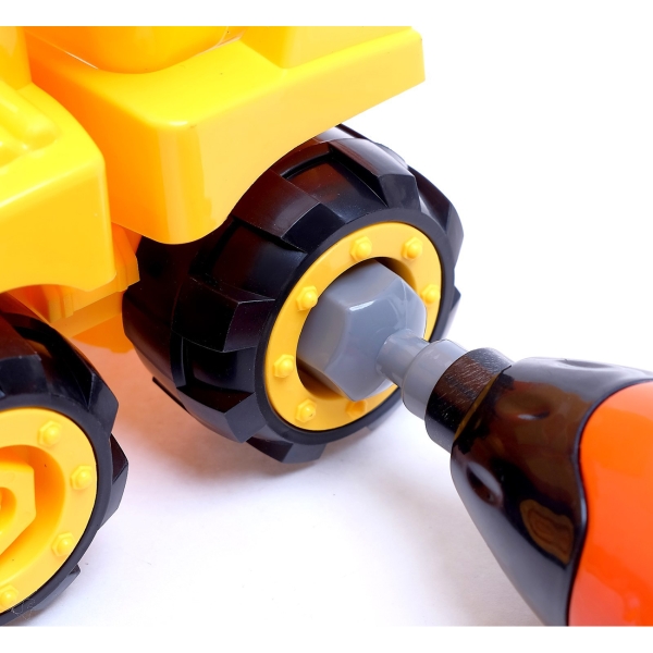 Конструктор детский ZABIAKA Грузовик, 22 детали