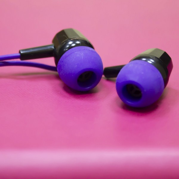 Наушники-вкладыши Krutoff HF-J69 фиолетовые (09684)