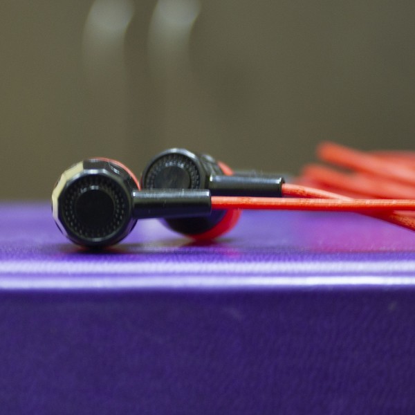 Наушники-вкладыши Krutoff Jay красные (09660)