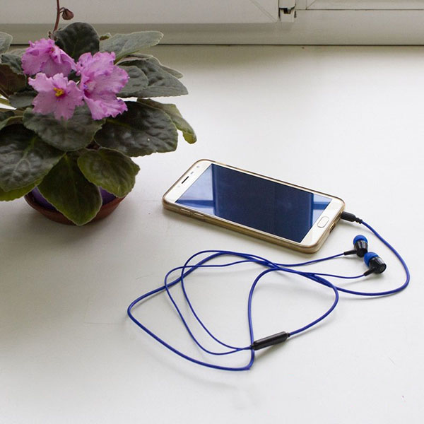 Наушники-вкладыши Krutoff Jay синие (09661)