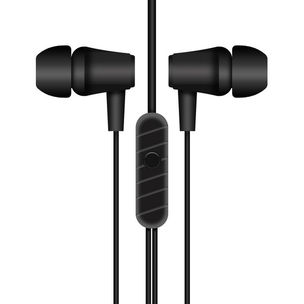 Наушники-вкладыши Krutoff Starling черные (09652)