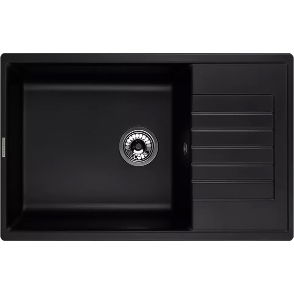 Мойка кухонная Kuppersberg ROYS 1B1D BLACK METALLIC (8278)