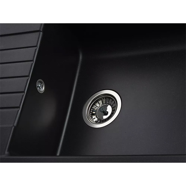 Мойка кухонная Kuppersberg ROYS 1B1D BLACK METALLIC (8278)