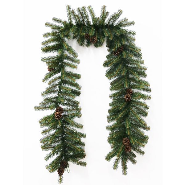 Шлейф NEON-NIGHT Еловый 2,7м с шишками (307-221)