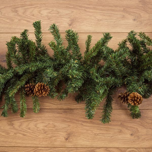 Шлейф NEON-NIGHT Еловый 2,7м с шишками (307-221)