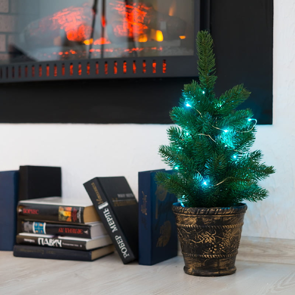 Украшение NEON-NIGHT Елочка в пластиковом горшке 45см (533-334)