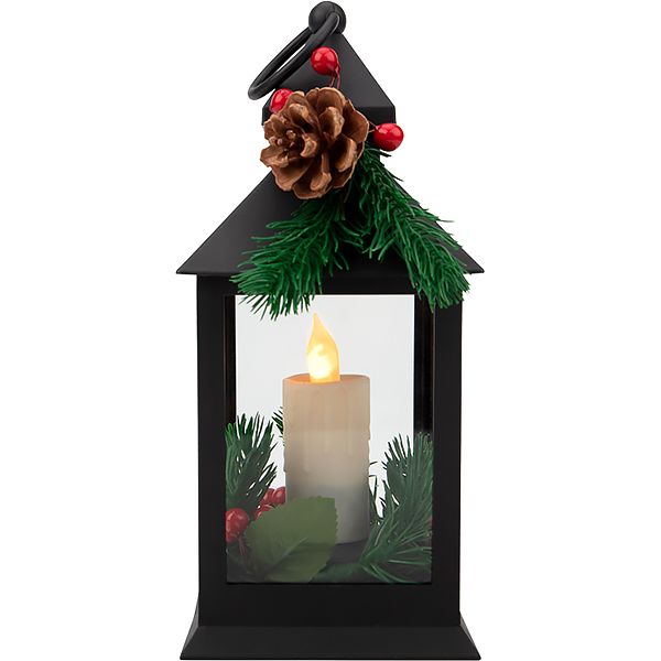 Декоративный фонарь NEON-NIGHT со свечкой 23,5см, теплый (513-047)