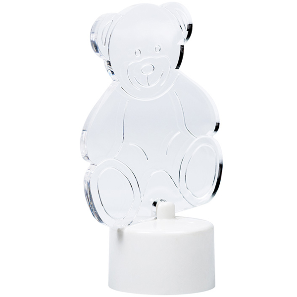 Фигура светодиодная NEON-NIGHT LED на подставке Мишка 2D RGB (501-047)