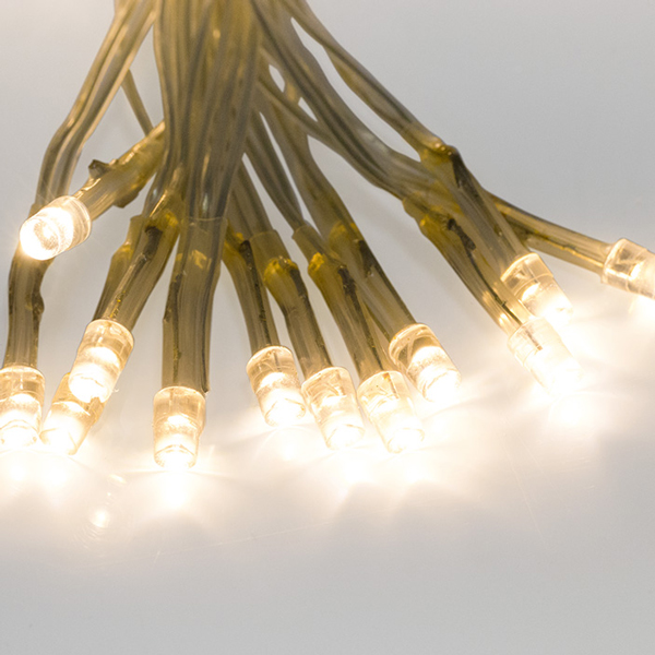 Гирлянда светодиодная NEON-NIGHT LED Сеть 1,5х1,5м теплый свет (215-126)