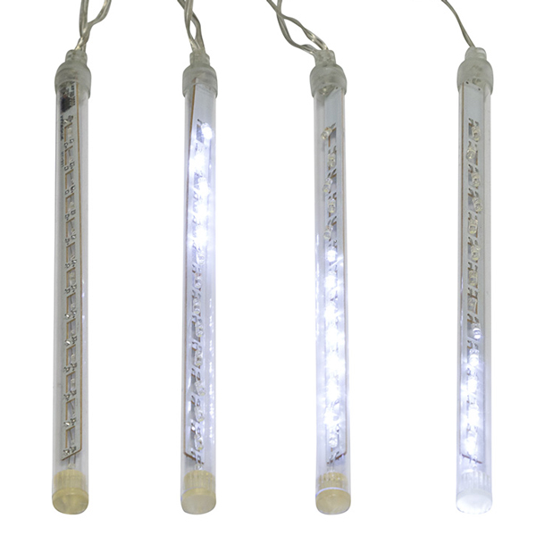 Гирлянда светодиодная NEON-NIGHT LED Тающие сосульки 4шт х 20см (256-317-6)